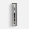 Ручка шариковая Keskus Soft Touch в футляре, черная