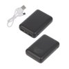 Зарядное устройство "Compact+", 10000 mAh, цвет черный