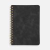 Ежедневник Spiral, недатированный, черный