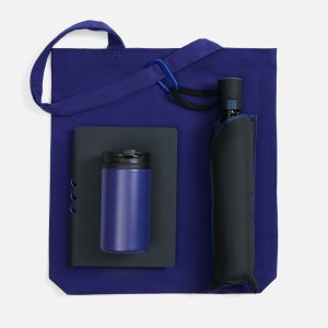 Набор Flexpen Black Walk, черный с синим