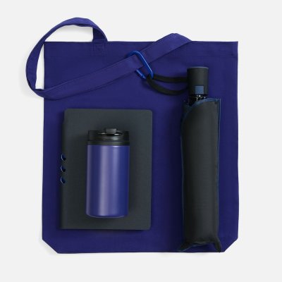 Набор Flexpen Black Walk, черный с синим