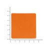 ПАТЧ КВАДРАТ soft-touch (оранжевый ) 5,5 х 5,5 см