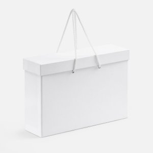 Коробка Handgrip, горизонтальная, белая Коробка Handgrip, горизонтальная, белая