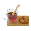 Кружка с двойными стенками на подставке с ложкой Teatrio