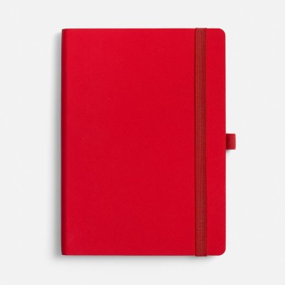 Ежедневник Peel Flex, недатированный, красный