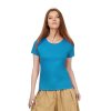 Футболка женская E150/women, цвет ярко-бирюзовый
