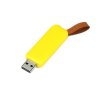 USB 3.0- флешка промо на 32 Гб прямоугольной формы, выдвижной механизм