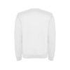 Свитшот с начесом Clasica унисекс, белый