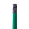 N5 soft,ручка шариковая, зеленый/черный, пластик,soft-touch, подставка для смартфона