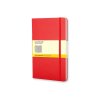 Записная книжка Moleskine Classic (в клетку) в твердой обложке, Large (13х21см), красный
