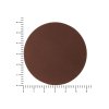 ПАТЧ КРУГ nubuk (коричневый ) 6,0 х 6,0 см