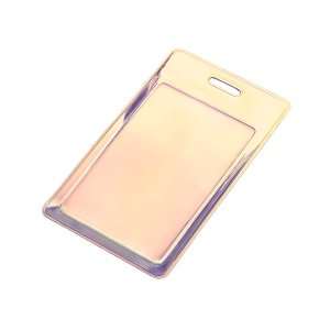 Чехол для пропуска переливающийся Aurora, мультицвет