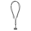 Шнурок-держатель для телефона с зарядным кабелем USB-C на USB-C/Lightning Lany Eco Charge, серый