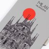 Блокнот "Парма", А5, цвет серый