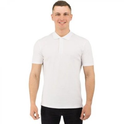 Рубашка поло Rock, мужская (белая, XL)