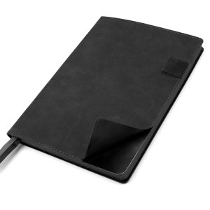 Ежедневник A5 недатированный Efemero в мягком переплёте, черный