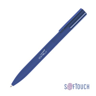 Ручка шариковая "Orion", покрытие soft touch, цвет темно-синий