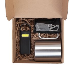 Набор "На крючке", цвет серый с черным