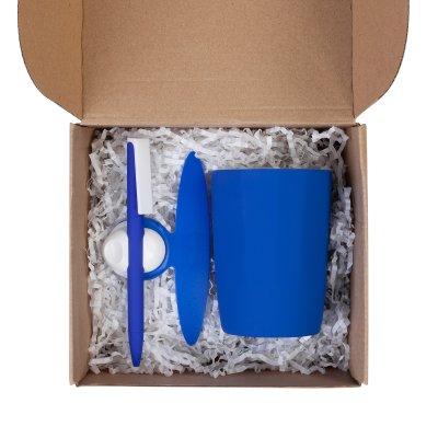 Набор "Промо", цвет синий с белым