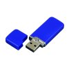 USB 2.0- флешка на 16 Гб с оригинальным колпачком, синий