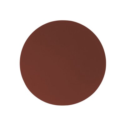 ПАТЧ КРУГ soft-touch (коричневый ) 6,0 х 6,0 см