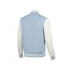 Бомбер Oxford, небесно-голубой/молочный, унисекс