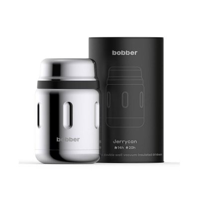 Термос для еды, вакуумный, бытовой, тм bobber. Объем 0.7 литра. Артикул Jerrycan-700 Glossy