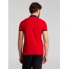 Рубашка поло Prince 190, красная с темно-синим