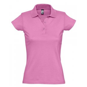 Рубашка поло женская Prescott Women 170, розовая Рубашка поло женская Prescott Women 170, розовая