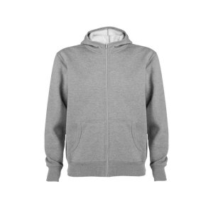Толстовка на молнии Montblanc унисекс, серый меланж