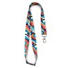 Ланъярд полноцветный Флип с карабином и замком безопасности, 20 мм Ланъярд полноцветный Флип с карабином и замком безопасности, 20 мм