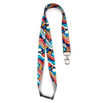 Ланъярд полноцветный Флип с карабином и замком безопасности, 20 мм