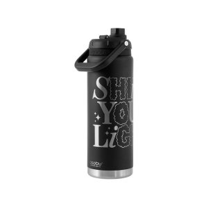 Вакуумный термос Canyon Jug, 1430 мл, черный с гравировкой Вакуумный термос Canyon Jug, 1430 мл, черный с гравировкой