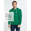 Толстовка с капюшоном Kirenga, зеленая