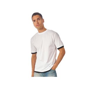 Футболка Rotterdam мужская, белый/черный Футболка Rotterdam мужская, белый/черный