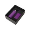 Подарочный набор с бутылкой для воды и повербанком С2, 10000 mAh, фиолетовый