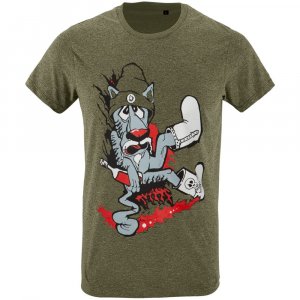 Футболка мужская «Ну, накати!», хаки Футболка мужская «Ну, накати!», хаки