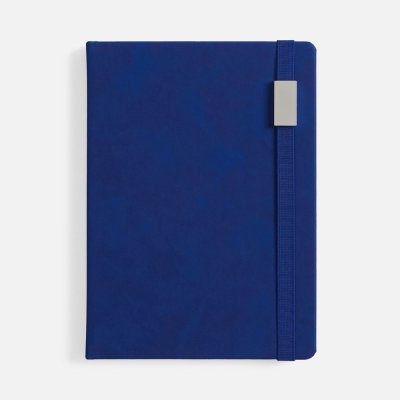 Ежедневник Urban Metal, недатированный, ярко-синий