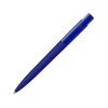 Шариковая ручка RECYCLED PET PEN PRO K transparent GUM soft-touch, синий