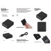 Внешний аккумулятор Brick 10 с быстрой зарядкой QC/PD, 10000 мАч, черный