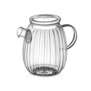 Стеклянный заварочный чайник с гранями Prism