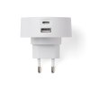 Адаптер питания USB Poweron, белый
