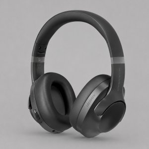 Беспроводные накладные наушники Stereo Ultra ANC, BT 5.4, ANC/ENC, 500мАч, черный, Deppa