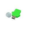 USB 2.0- флешка на 16 Гб в виде футболки, зеленый