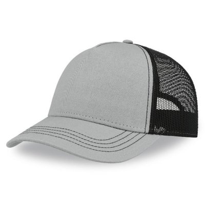 Бейсболка RAPPER CANVAS-S, 5 клиньев, пластиковая застёжка