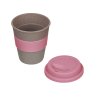 Стакан с силиконовой крышкой Cafe, dust pink