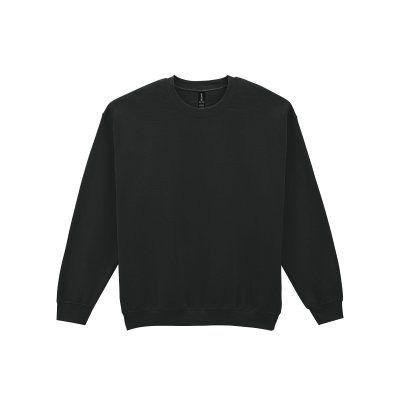Свитшот HEAVY BLEND, ЧЕРНЫЙ 2XL
