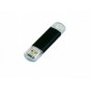 USB 2.0/micro USB- флешка на 16 Гб, черный