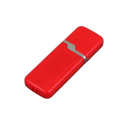 USB 3.0- флешка на 32 Гб с оригинальным колпачком, красный