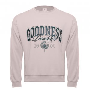 Свитшот "Goodness",96, Молочный